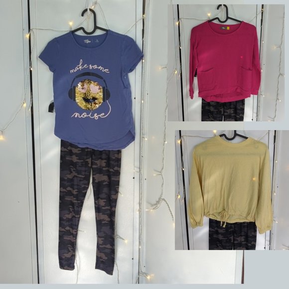 Rumi + Ryder Matching Sets Girls Size 8 Mixandmatch Bundle Cat